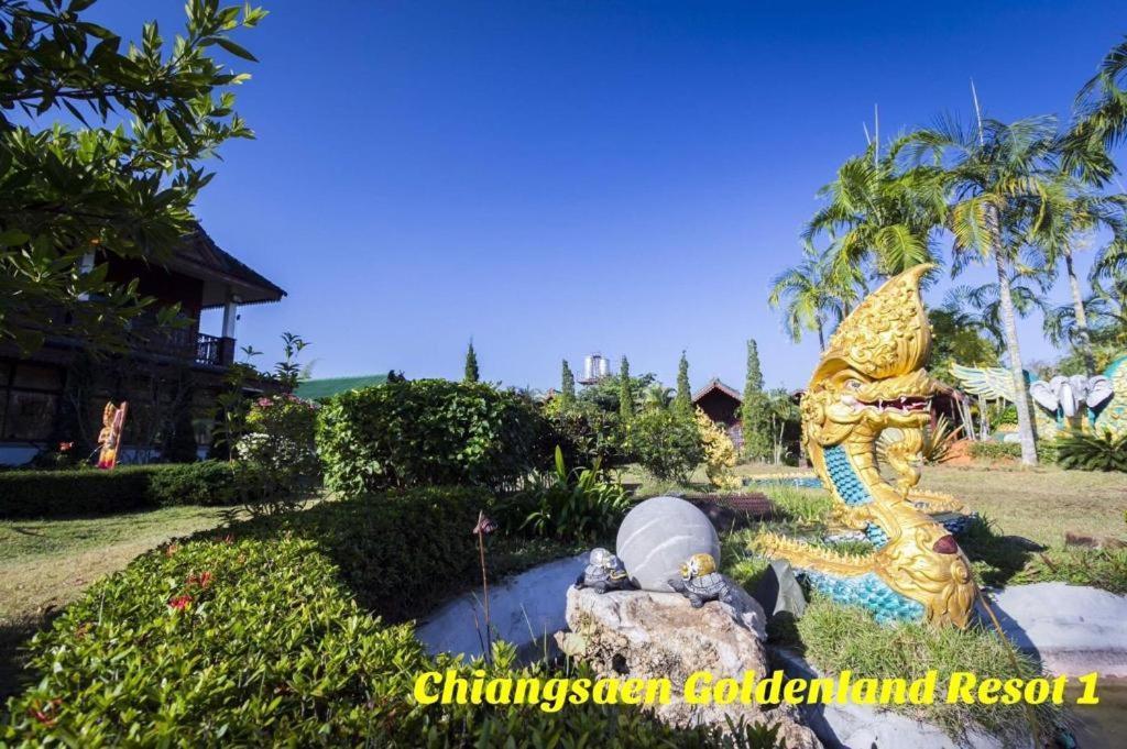 Chiangsan Goldenland Resort Chiang Saen Exterior foto